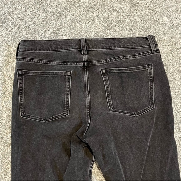 Everlane Uniform The Slim Jean Mens 33X31 Black Wash Organic Cotton Denim - Picture 10 of 10